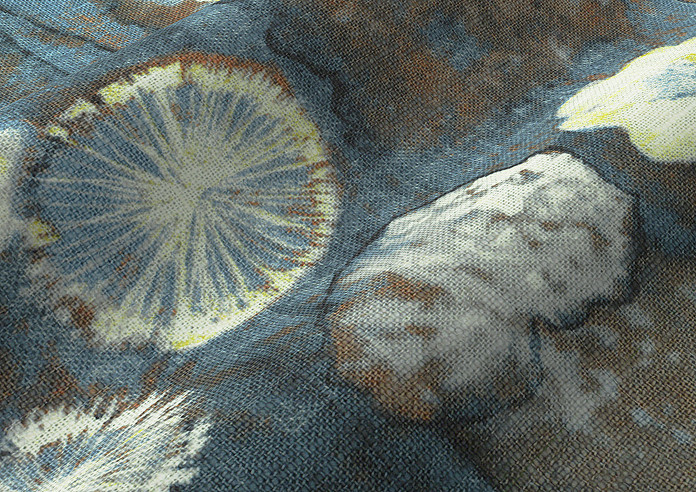 Burdock, Petrol - Made to Measure Curtains - Image 4